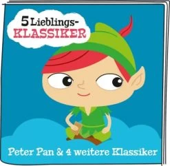 Tonies 5 Lieblings-Klassiker - Peter Pan Und Weitere Klassiker 6 Tonies 5 Lieblings-Klassiker - Peter Pan Und Weitere Klassiker -Tonies 10414877 03