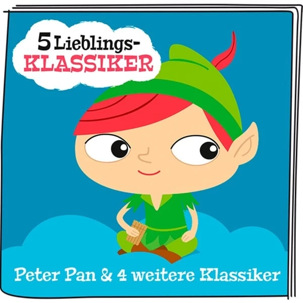 Tonies 5 Lieblings-Klassiker: Peter Pan Und 4 Weitere Klassiker, Spielfigur 3 Tonies 5 Lieblings-Klassiker: Peter Pan Und 4 Weitere Klassiker, Spielfigur – Bild 3
