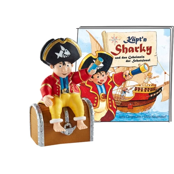 Tonies Käpt’n Sharky Und Das Geheimnis Der Schatzinsel, Spielfigur 1 Tonies Käpt’n Sharky Und Das Geheimnis Der Schatzinsel, Spielfigur