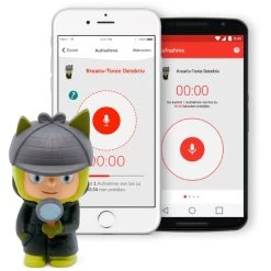 Tonies Kreativ-Tonie Detektiv, Spielfigur -Tonies Tonies Kreativ Tonie Detektiv Spielfigur@@1856980 2