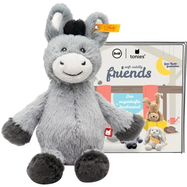 Tonies Steiff Soft Cuddly Friends Mit Hörspiel - Dinkie Esel, Kuscheltier 1 Tonies Steiff Soft Cuddly Friends Mit Hörspiel - Dinkie Esel, Kuscheltier